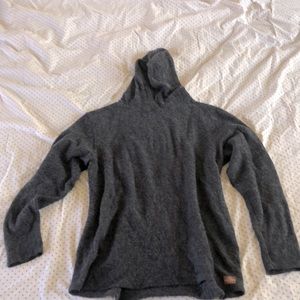 Appalachian alpaca hoodie